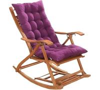 Morkite Garden Furniture Cushion Coussin Dossier pour Chaise Longue Siège Coussin de Chaise de Jardin Coussin Salon de Jardin Exterieur Bain de Soleil Rocking Chair Relaxing Mat