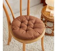 Morkite Lot de 4 coussins ronds pour chaises de terrasse, cuisine, patio, balcon, salon, 40 x 40 cm pour décoration intérieure ou extérieure