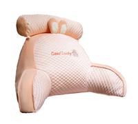Morkite Oreiller de Lecture de lit, Repose-Dos 2 en 1 pour s'asseoir dans Le lit, Oreiller de canapé Multifonctionnel avec accoudoirs, Confort Et Ergonomie Coussin Cale Dos Canapé pour Lit Fauteuil