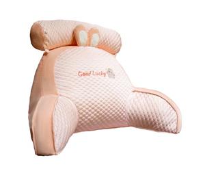 Morkite Oreiller de Lecture de lit, Repose-Dos 2 en 1 pour s'asseoir dans Le lit, Oreiller de canapé Multifonctionnel avec accoudoirs, Confort Et Ergonomie Coussin Cale Dos Canapé pour Lit Fauteuil