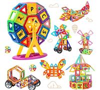 morkka Blocs Magnétiques Multicolores - Construction STEM 3D dès 3 Ans