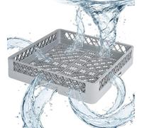 Morleos Égouttoir couverts lave-vaisselle professionnel 50x50 cm, maille fine robuste 49x49x10 cm, cuisine professionnelle