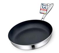 Morleos Poêle à frire Revêtement en céramique Ø 28cm | 5 couches - 3mm - 1,35 kg | pour induction | Antiadhésive | Sans PTFE - non toxique