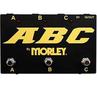 Morley - ABC-G - Pédale sélecteur d'entrée - Série GOLD - noire et dorée