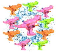 Morlight 10 Pcs Pistolet à Eau pour Enfants Petits Pistolets à Eau Transparents Pistolet à Eau pour Enfants pour Les fêtes Estivales Plein air Jouet d'eau Plage pour Enfants
