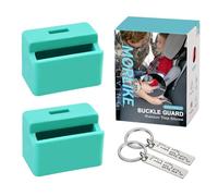 Morlike Lot de 2 protections de sécurité en silicone pour ceinture de sécurité | Garde les enfants en sécurité dans le siège de voiture et empêche les enfants de se desserrer accidentellement |