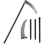 MorLuks Faux pour Costume Faucheuse, Faucille Halloween Amovible