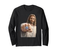 Mormon Choose The Right Jésus CTR Bague Art Manche Longue