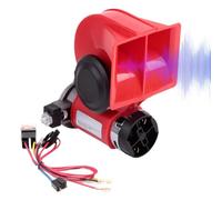 Morne de moto corne haute corne de vélo corne d'air haute performance | Kit de corne universel pour moto 12 V, corne électrique avec un grand nombre de décibels pour scooters,