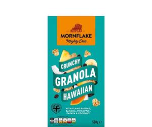 MornFlake Granola croustillant Hawaien, 500 g - .