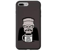 Morning Bad Coffee Good Funny Creepy Reanimation Monster Coque pour iPhone 7 Plus/8 Plus