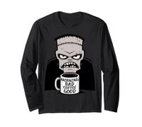 Morning Bad Coffee Good Funny Creepy Reanimation Monster Manche Longue