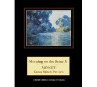 Morning on the Seine X: Monet Cross Stitch Pattern