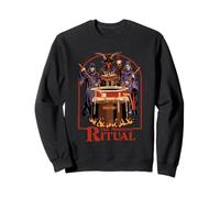 Morning Ritual Santanic Coffee Sarcastic Funny Adult Humor Sweatshirt