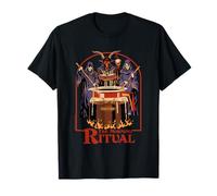 Morning Ritual Santanic Coffee Sarcastic Funny Adult Humor T-Shirt