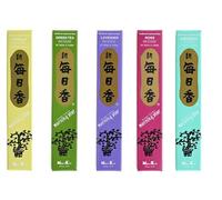 Morning Star Bâtons d'encens écologiques - Relaxation et soulagement du stress pour femme, apaisant et apaisant, non toxique, air pur, ingrédients végétaliens et naturels (250 bâtons)