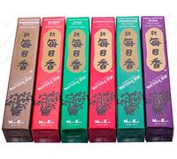MORNING STAR Bâtons d'encens japonais parfumés au bois de santal