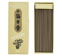 Encens japonais de la meilleure qualité Morning star de 50 ou 200 bâtons avec porte-encens - Nouveauté - Parfum Palo Santo (200)