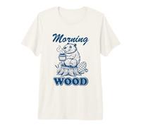 Morning Wood Beaver T-Shirt Haut de Gamme
