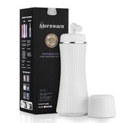 Mornwaen Peri Bottle Bidet portable de 400 ml avec pulvérisateur extensible pour voyage et camping, 3 joints étanches, essentiels post-partum pour maman (blanc)