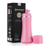 Mornwaen Peri Bottle Bidet portable de 400 ml avec pulvérisateur extensible pour voyage et camping, 3 joints étanches, essentiels post-partum pour maman (rose)