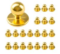 MOROBOR Lot de 20 mini boutons de tiroir ronds adhésifs en plastique pour tiroirs, boîtes de rangement et autres petits meubles