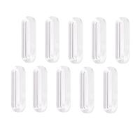 MOROBOR Lot de 20 poignées auto-adhésives en polyuréthane transparent - Multifonctions - Pour cuisine, portes coulissantes en verre, fenêtre, tiroir, armoire