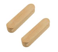 MOROBOR Poignées autocollantes pour meubles, 2 boutons de bois sans perçage, montage instantané, poignées adhésives épaisses pour armoire, salle de bain, coiffeuse
