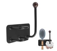 MOROBOR Support de brosses à cheveux, 1 pièce auto-adhésive pour accessoires de cheveux, organiseur mural pour salle de bain, coiffeuse, lavabo