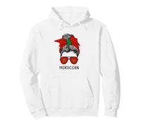 Moroccan Girl Moroccan Heritage Morocco Flag Sweat à Capuche