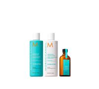 Moroccanoil Set Hydratation Shampooing + Après-Shampooing 250 ml + Huile Capillaire 50 ml