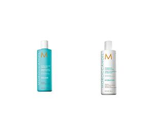 Moroccanoil Shampooing Extra Volume, 250 ml & Hydratant Conditionneur pour Tout Cheveux Types 250ml