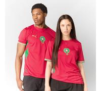Puma Maillot 'FRMF Home' jaune d'or/vert clair/rouge/blanc Taille M