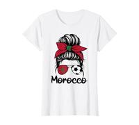 Morocco Femme Drapeau de la Maroc - Supporters Marocains T-Shirt