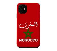 Morocco Flag Graphic Funny Morocco Nation Flag Morocco Coque pour iPhone 11