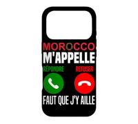Morocco m'appelle Je Ne Peux Pas Je Me Barre Au Maroc Voyage Coque pour iPhone 17 Pro