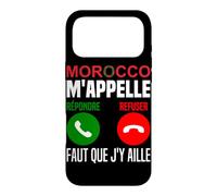 Morocco m'appelle Je Ne Peux Pas Je Me Barre Au Maroc Voyage Coque pour iPhone 17 Pro Max