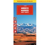 Falk Marco Polo Carte Marco Polo Maroc Échelle 1:900 000