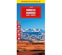 Falk Marco Polo Carte Marco Polo Maroc Échelle 1:900 000