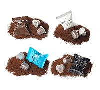 Morola Caffè Italiano - 100 Capsules Compatibles Nespresso® - Assortiment de Capsules Nespresso - Dégustation Compatibles Nespresso® - 4 Saveurs