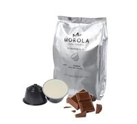 Morola Caffè Italiano - Capsules Compatibles DolceGusto - 6 Paquets de 15 Capsules - 90 Capsules - Made in Italy (Chocolat)