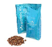 Morola Caffè Italiano - Grains de café - Mélange d'or Décaféiné Morola - Sac de 500g - Paquet de 0,5kg avec Valve de Dégazage Unidirectionnelle - Café Made in Italy
