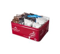 Morola Caffè Italiano - Kit de Dégustation de Capsules Morola - Compatible Nespresso® - Assortiment de Mélanges et D'Arômes - 25 Capsule + Boîte en Métal - Made in Italy