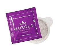 Morola Caffè Italiano - Saveur Limited Edition Café en Dosettes - ESE44 Paquet de 50 Dosettes Biodégradables - Mélange Composé de 85% Arabica et 15% Robusta - Made in Italy