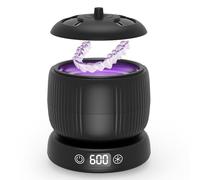 Morole Nettoyeur Ultrasons 45kHz Low Noise, Ultrasonic Cleaner Profondeur à 360°, 190ml, 25W, 3 Réglages de Temps, Bac Ultrasons pour Prothèses Dentaires, Appareils Contention, Bijoux (noir)