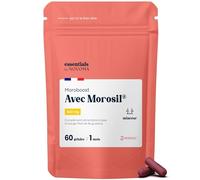 Morosil® 400 mg avec Guarana,Soutien pour le Métabolisme et le Contrôle du Poids, 60 Gélules Végétales, Cure de 1 Mois, Fabriqué en France, Essentials by Novoma