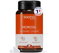 MOROSIL® 400 mg | Extrait d’Orange Moro Breveté | Naturellement Riche en Anthocyanes | 1 Mois de Cure | 60 Gélules Vegan | Fabriqué en France
