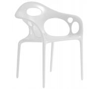 MOROSO ensemble de 4 fauteuils SUPERNATURAL (Blanc - Polypropylène)