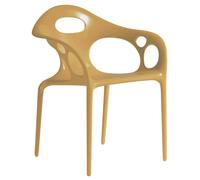 MOROSO ensemble de 4 fauteuils SUPERNATURAL (Caramel - Polypropylène)