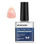 Morovan Renforceur d'ongles : fortifiant anti-stries pour les ongles avec base lissante transparente 15ml